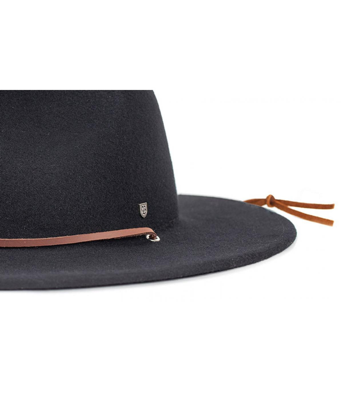Black fedora hat Black fedora hat